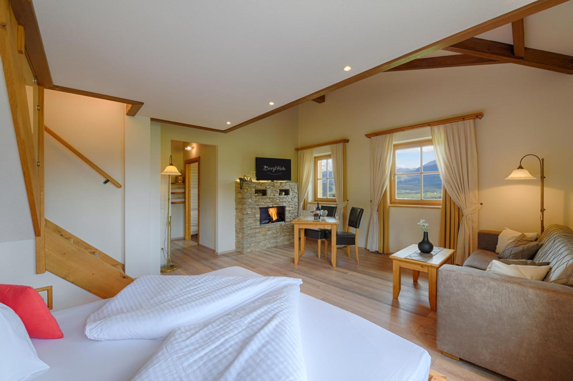 Hotel Und Alpen Apartments Mit Sauna - Buerglhoeh Bischofshofen Ngoại thất bức ảnh